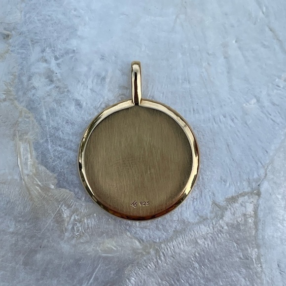 Gold Plated Over Silver Aries Charm - Picture 2 of 4